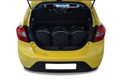 Torby Do Bagażnika Ford Ka Plus 2017-2020 3Szt Kjust. Czarne torby podróżne KJUST, bez wzorów, z kauczuku. Za 711.00 zł.