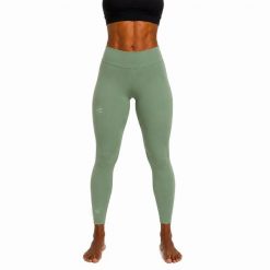 Damskie sportowe legginsy, dostępne w wielu kolorach. Czerwone legginsy R-EVENGE, l, bez wzorów, z dzianiny, na fitness i siłownię. Za 212.00 zł.