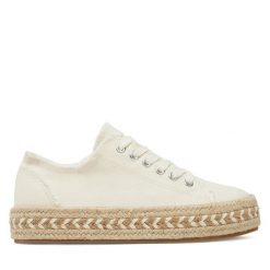 Espadryle DeeZee. Brązowe espadryle DeeZee, bez wzorów, bez obcasa. Za 99.99 zł.