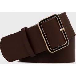 Answear Lab pasek damski kolor brązowy. Brązowe paski Answear Lab, bez wzorów. Za 49.99 zł.