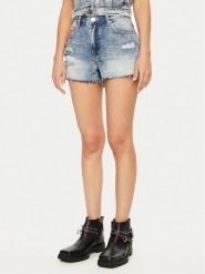 One Teaspoon Szorty jeansowe Bowies 26723 Niebieski Regular Fit. Niebieskie szorty One Teaspoon, bez wzorów, z bawełny. Za 299.99 zł.