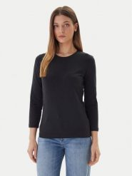 JOOP! Bluzka 58 253JE58Tani 30047800 Czarny Regular Fit. Czarne bluzki Joop!, bez wzorów, z bawełny, bez kołnierzyka, bez ramiączek. Za 339.99 zł.