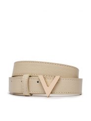 Valentino Pasek Damski Divina VCS1R456GN Beżowy. Brązowe paski Valentino, bez wzorów, ze skóry. Za 169.99 zł.