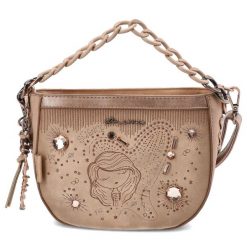 Brązowa Torebka Damska Anekke Stylowa Listonoszka. Brązowe listonoszki Anekke, bez wzorów, eleganckie, bez dodatków. Za 359.00 zł.