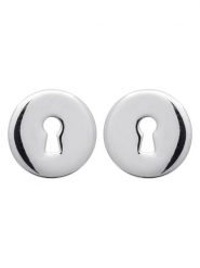 L'Atélier Précieux Srebrne kolczyki-wkrętki rozmiar: onesize. Szare kolczyki l'Atelier precieux, srebrne. Za 217.53 zł.