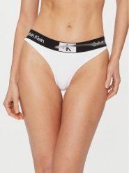 Calvin Klein Swimwear Dół od bikini KW0KW02258 Biały. Białe bikini Calvin Klein Swimwear, bez wzorów, z syntetyku. Za 219.99 zł.