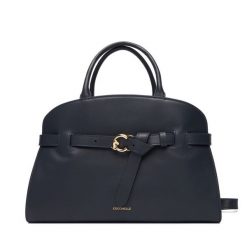 Torebka Coccinelle. Niebieskie torebki klasyczne Coccinelle, bez wzorów, klasyczne, bez dodatków. Za 1,779.00 zł.