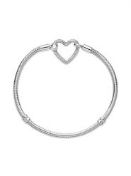 Pandora Srebrna bransoletka rozmiar: 19. Szare bransoletki Pandora, srebrne. Za 272.95 zł.