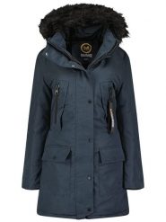 Maison Montaigne Parka "Cormai" w kolorze granatowym rozmiar: M. Niebieskie płaszcze Maison Montaigne, m, bez wzorów, bez kaptura. Za 422.66 zł.