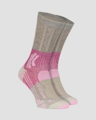 Skarpety trekkingowe damskie X-Socks Trek Path 4.0. Fioletowe skarpetki X-Socks, bez wzorów. Za 65.00 zł.