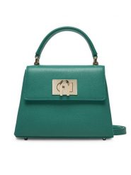 Furla Torebka 1927 WB00109 ARE000 D7D00 Turkusowy. Niebieskie torebki klasyczne Furla, bez wzorów, ze skóry, bez dodatków. Za 1,859.00 zł.