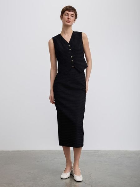 BGN Spódnica w kolorze czarnym rozmiar: 34. Czarne spódnice BGN, bez wzorów, midi. Za 48.16 zł.