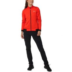 Bluza polarowa turystyczna damska Salewa Pedroc PL 2 W Jacket. Czerwone bluzy bez kaptura Salewa, m, bez wzorów, z polaru. W wyprzedaży za 510.60 zł.