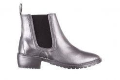 Kalosze Emu Ellin Rainboot Silver 119125, Srebrny, Guma - 38. Szare kalosze EMU, bez wzorów, z gumy, bez zapięcia. W wyprzedaży za 89.10 zł.