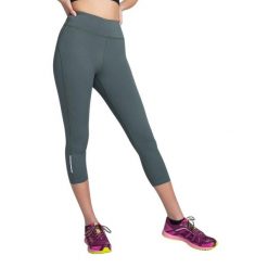 Damskie legginsy 3/4 Kilpi AMIRA-W. Zielone legginsy Kilpi, bez wzorów. Za 124.61 zł.
