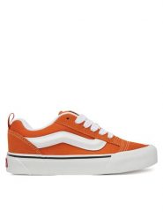 Vans Tenisówki VN000D6Z52K1 Pomarańczowy. Brązowe trampki Vans, bez wzorów, ze skóry, bez zapięcia. Za 259.99 zł.