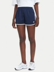 Adidas Szorty sportowe adicolor 3-Stripes Sprinter KB9545 Granatowy Loose Fit. Niebieskie szorty sportowe adidas, bez wzorów, z syntetyku. Za 169.99 zł.