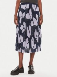 Tamaris Apparel Spódnica plisowana Capoliveri TAW0531 Granatowy Regular Fit. Niebieskie spódnice Tamaris Apparel, bez wzorów, z syntetyku, plisowane. Za 249.99 zł.