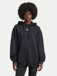 Adidas Bluza Essentials IY9615 Czarny Oversize. Czarne bluzy adidas, xs, bez wzorów, z bawełny, bez kaptura. Za 219.99 zł.
