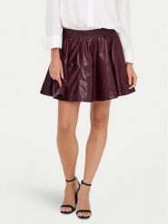 ONLY Spódnica z imitacji skóry Jacky 15355512 Fioletowy Regular Fit. Fioletowe spódnice ONLY, xl, bez wzorów, ze skóry. Za 149.99 zł.