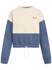 Bench Bluza w kolorze biało-granatowym rozmiar: 40. Białe bluzy Bench, bez wzorów, bez kaptura. Za 126.99 zł.