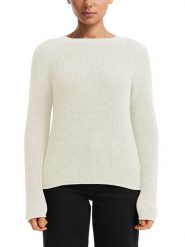 S.Oliver Sweter w kolorze kremowym rozmiar: XL. Brązowe swetry S.Oliver, s, bez wzorów, bez ramiączek. Za 94.95 zł.