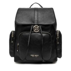 Plecak Nine West. Czarne plecaki Nine West, bez wzorów, bez dodatków. Za 269.99 zł.