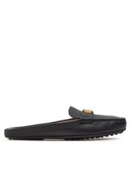 Lauren Ralph Lauren Klapki 802937814001 Czarny. Czarne klapki Lauren Ralph Lauren, bez wzorów, ze skóry, bez obcasa, bez zapięcia. Za 359.99 zł.