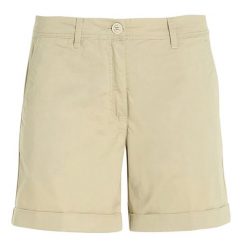 Krótkie Spodnie Slam Deck Ws Lgt Chino Damskie. Brązowe szorty SLAM, bez wzorów, z bawełny. W wyprzedaży za 208.75 zł.