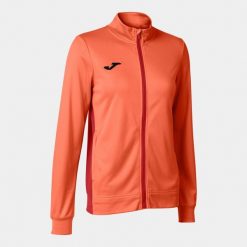 Bluza do piłki nożnej damska Joma Winner II. Brązowe bluzy Joma, m, bez wzorów, sportowe, bez ramiączek, bez kaptura. W wyprzedaży za 89.00 zł.