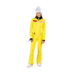 Kombinezon Rossignol damski W Sublim Insulated Overall żółty. Żółte kombinezony Rossignol, na zimę, s, bez wzorów, sportowe, bez kołnierzyka, bez ramiączek. Za 4,332.15 zł.