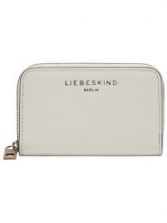 LIEBESKIND BERLIN Skórzany portfel "Jo" w kolorze białym - 11,5 x 8 x 2 cm rozmiar: onesize. Białe portfele Liebeskind Berlin, bez wzorów, z materiału. Za 149.66 zł.