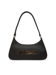 Just Cavalli Torebka 78RA4BB6 ZS766 Czarny. Czarne torebki klasyczne Just Cavalli, bez wzorów, ze skóry, bez dodatków. Za 499.99 zł.