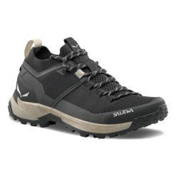 Buty trekkingowe damskie Salewa PUEZ 2 00-00000614700971. Czarne buty trekkingowe Salewa, bez wzorów, z gumy, bez zapięcia, trekkingowe. Za 839.62 zł.