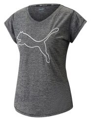 Puma Koszulka funkcyjna w kolorze szarym rozmiar: M. Szare t-shirty sportowe Puma, m, bez wzorów, z materiału, bez ramiączek, outdoorowe. Za 78.84 zł.
