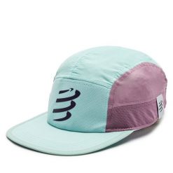 Czapka z daszkiem Compressport. Zielone czapki z daszkiem Compressport, bez wzorów. Za 139.99 zł.