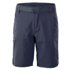 Półdługie Spodenki Damskie Lady Loop. Niebieskie szorty Hi-tec, bez wzorów, sportowe. Za 178.99 zł.
