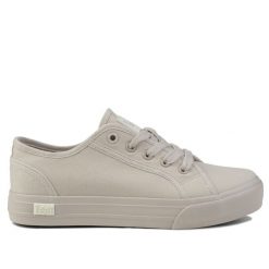 Buty damskie trampki sportowe Lee AVA C WOMEN LOW. Brązowe trampki Lee, bez wzorów, z jeansu, eleganckie, bez zapięcia. Za 119.00 zł.