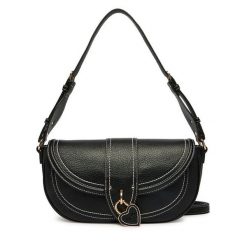 Torebka Liu Jo. Czarne torebki klasyczne Liu Jo, bez wzorów, klasyczne, bez dodatków. Za 599.99 zł.