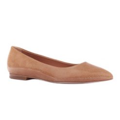 Marco Shoes Lekkie baleriny brązowe. Brązowe baleriny bez wzorów, bez obcasa, bez zapięcia. W wyprzedaży za 359.00 zł.