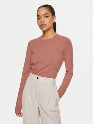 Calvin Klein Sweter K20K207681 Pomarańczowy Regular Fit. Brązowe swetry Calvin Klein, xs, bez wzorów, z wiskozy, bez ramiączek. Za 259.99 zł.