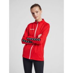 Kurtka damska Hummel Zip hmlAUTHENTIC Poly. Czerwone kurtki Hummel, xs, bez wzorów, sportowe, bez kaptura. W wyprzedaży za 165.50 zł.