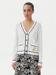Luisa Spagnoli Kardigan Canaria 100003 Écru Regular Fit. Swetry Luisa Spagnoli, m, bez wzorów, z syntetyku, bez ramiączek. Za 959.99 zł.