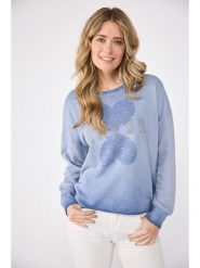 LIEBLINGSSTÜCK Bluza "Cyrene" w kolorze błękitnym rozmiar: L. Niebieskie bluzy bez kaptura LIEBLINGSSTÜCK, l, bez wzorów, z bawełny, bez kaptura. Za 185.32 zł.