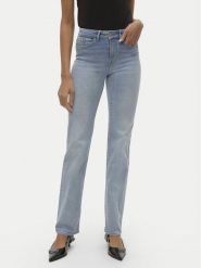 Vero Moda Jeansy Flash 10306824 Niebieski Straight Fit. Niebieskie jeansy Vero Moda, m, bez wzorów, z bawełny. Za 209.99 zł.