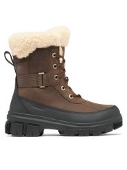 Sorel Śniegowce Torino™ V Parc Wp 2106721256 Brązowy. Brązowe śniegowce Sorel, bez wzorów, z nubiku, bez zapięcia. Za 899.99 zł.