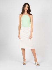 Patrizia Pepe Spódnica | 8G0290/K031 | Kobieta | Biały. Białe spódnice Patrizia Pepe, na co dzień, bez wzorów, z dzianiny, eleganckie, dopasowane. W wyprzedaży za 389.00 zł.