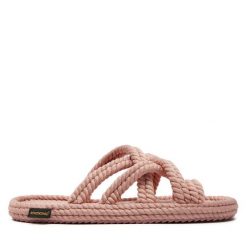Klapki Bohonomad. Czerwone klapki Bohonomad, bez wzorów, bez obcasa, bez zapięcia. Za 259.99 zł.