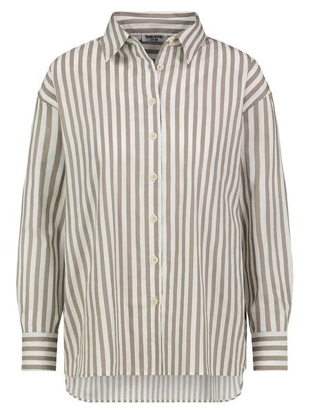 Sublevel Koszula w kolorze beżowo-białym rozmiar: XL. Białe koszule Sublevel, xl, bez wzorów, z bawełny, bez kołnierzyka, bez ramiączek. Za 91.77 zł.