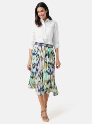 Gerry Weber Spódnica ze wzorem rozmiar: 46. Spódnice Gerry Weber, bez wzorów, midi, rozkloszowane. Za 140.86 zł.